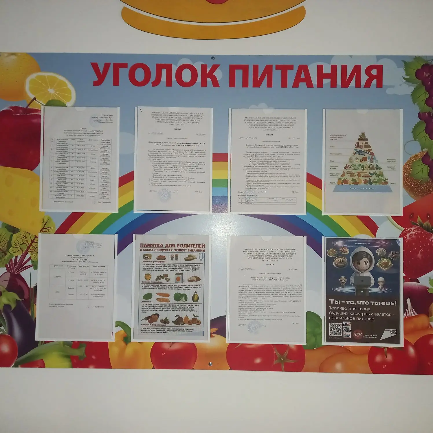 Изображения столовой.